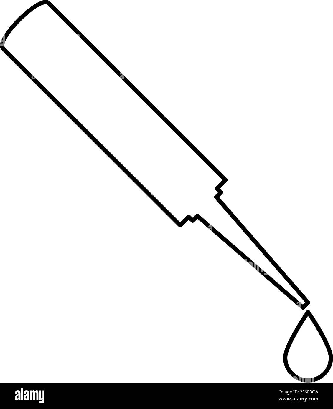 Incolla con goccia contorno in silicone icona colore nero illustrazione vettoriale stile piatto immagine semplice. Incolla con goccia contorno in silicone icona colore nero immagine vettoriale piatta Illustrazione Vettoriale