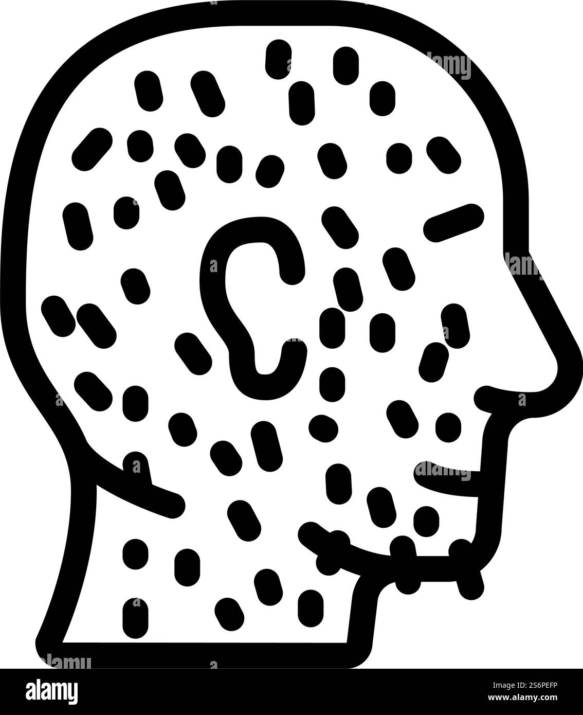 ipertricosi malattia cutanea linea icon vettore. ipertricosi segno di malattia della pelle. illustrazione nera del simbolo del contorno isolato. illustrazione vettoriale dell'icona della linea della malattia cutanea dell'ipertricosi Illustrazione Vettoriale ipertricosi malattia cutanea linea icon vettore. ipertricosi segno di malattia della pelle. illustrazione nera del simbolo del contorno isolato. illustrazione vettoriale dell'icona della linea della malattia cutanea dell'ipertricosi Illustrazione Vettoriale