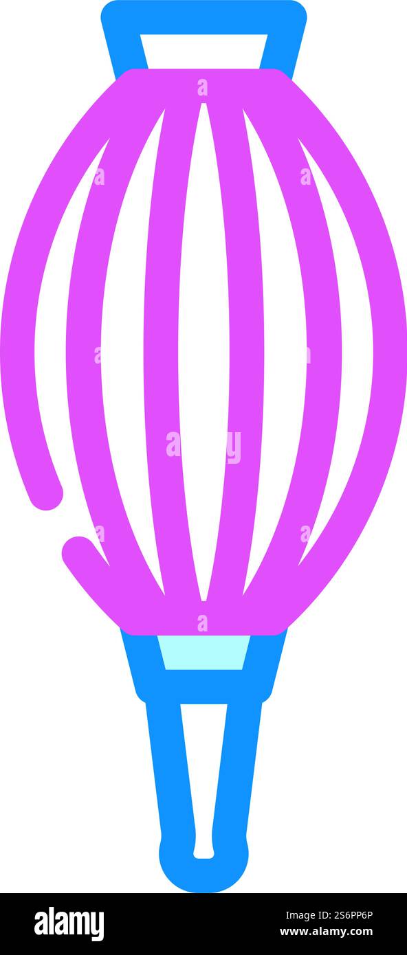 vettore icona colore strumento pera. simbolo strumento pera. illustrazione del simbolo isolato. illustrazione vettoriale dell'icona del colore dello strumento pera Illustrazione Vettoriale