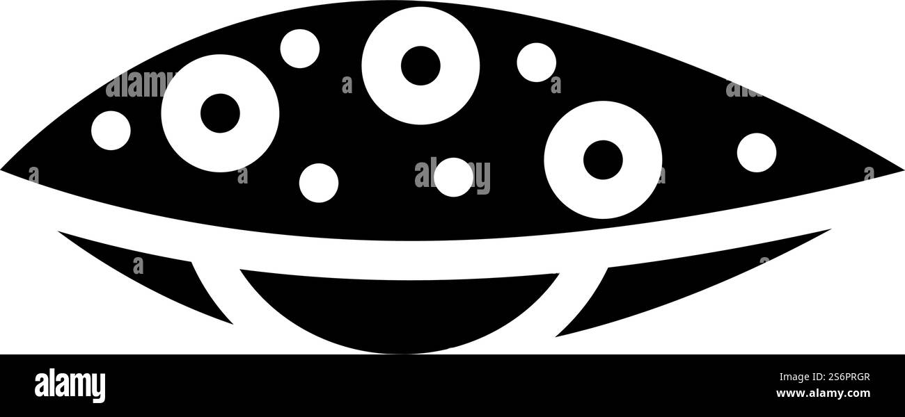 mollusco contagioso glifo vettore icona. segno di mollusco contagioso. illustrazione nera del simbolo del contorno isolato. illustrazione del vettore dell'icona del glifo di mollusco contagioso Illustrazione Vettoriale mollusco contagioso glifo vettore icona. segno di mollusco contagioso. illustrazione nera del simbolo del contorno isolato. illustrazione del vettore dell'icona del glifo di mollusco contagioso Illustrazione Vettoriale