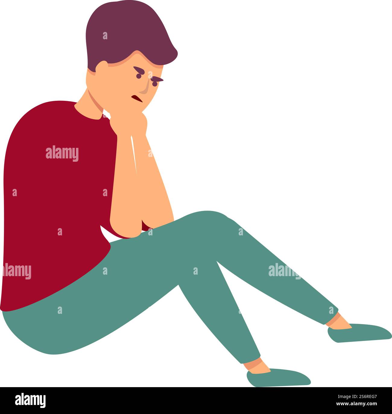 Icona dei pregiudizi delle persone vettore dei cartoni animati. Discriminazione basata sull'età. Libertà sociale. Icona dei pregiudizi delle persone vettore dei cartoni animati. Discriminazione basata sull'età Illustrazione Vettoriale