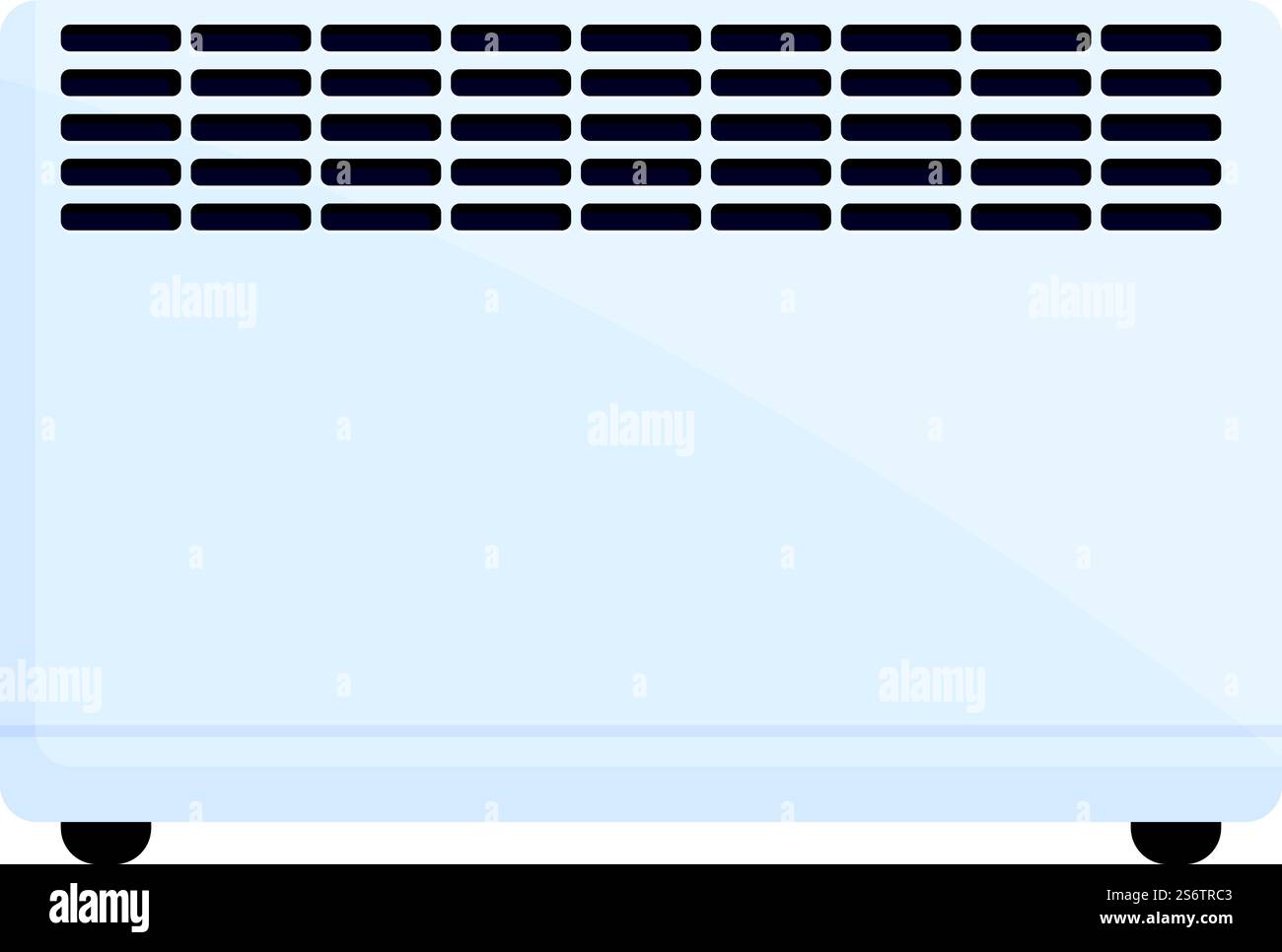 Icona energia convettore vettore vettore cartoon vettore. Camera elettrica. Parete riscaldante. Icona energia convettore vettore vettore cartoon vettore. Camera elettrica Illustrazione Vettoriale