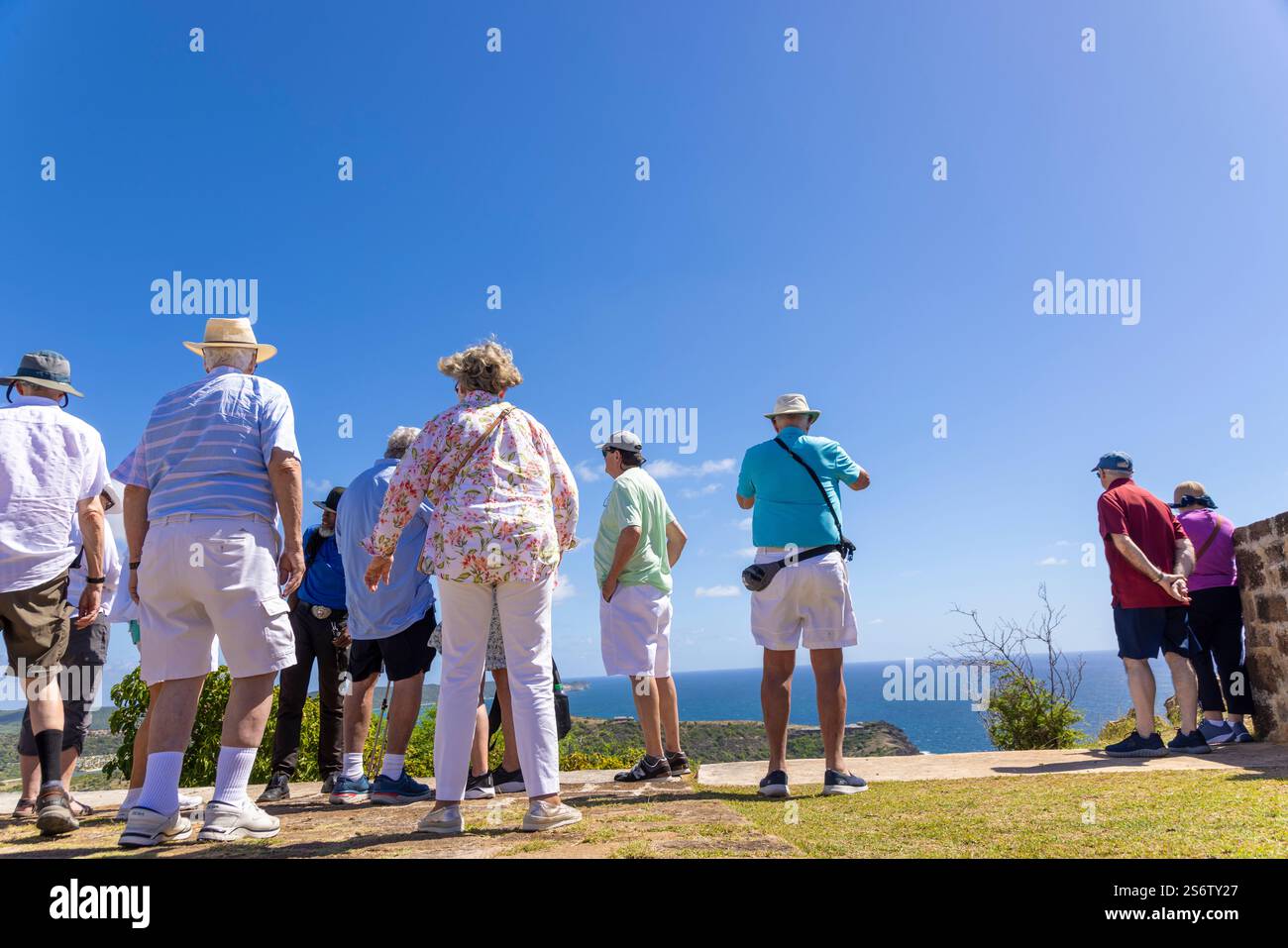 Pensionati in vacanza Foto Stock