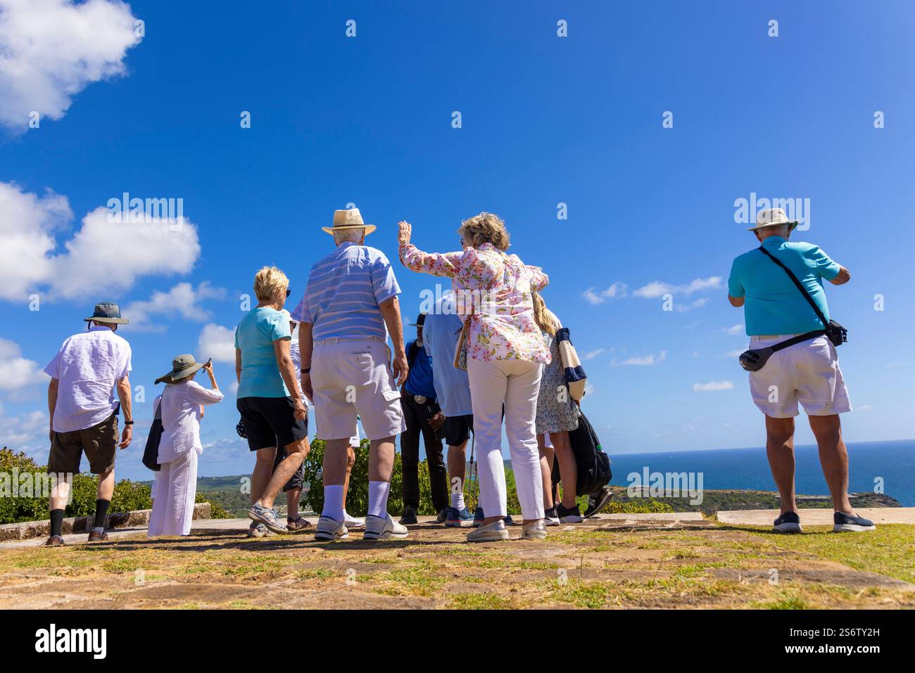 Pensionati in vacanza Foto Stock