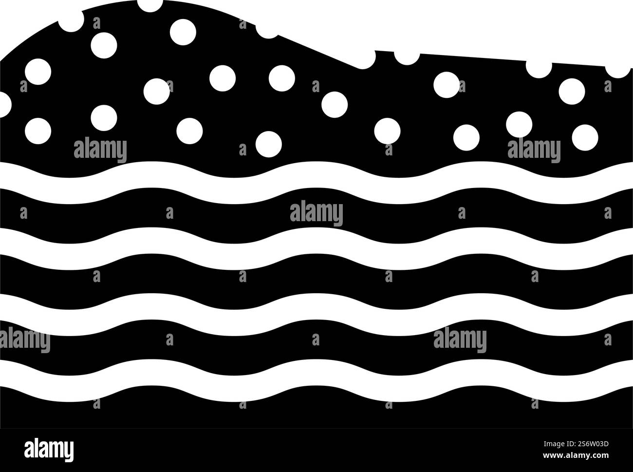 icona del glifo per le vacanze estive in spiaggia. insegna per le vacanze estive in spiaggia. illustrazione nera del simbolo del contorno isolato. illustrazione vettoriale dell'icona del glifo per le vacanze estive in spiaggia Illustrazione Vettoriale
