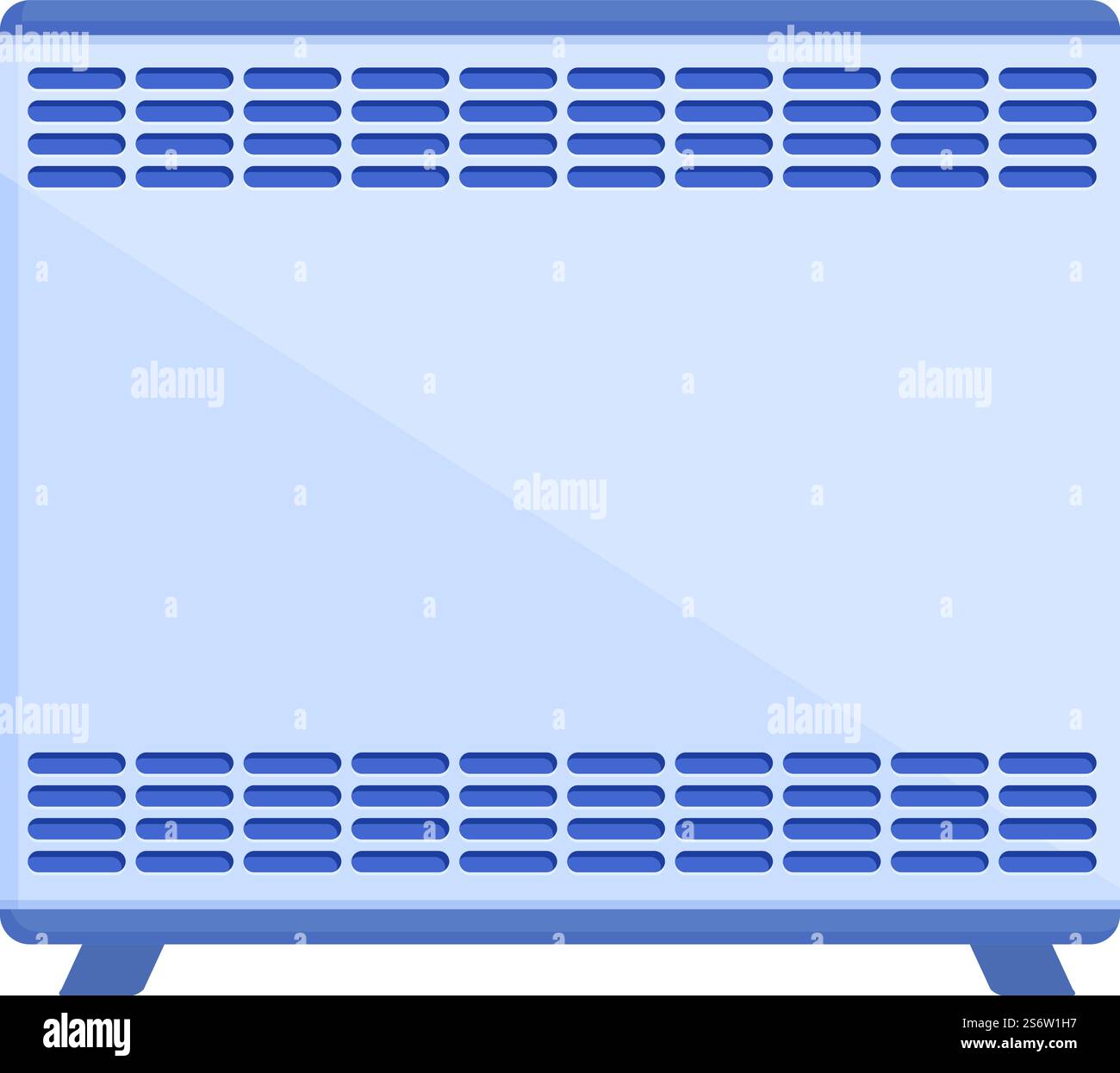 Vettore cartoni animati icona radiatore riscaldamento casa. Riscaldatore elettrico. Caldaia. Vettore cartoni animati icona radiatore riscaldamento casa. Riscaldatore elettrico Illustrazione Vettoriale