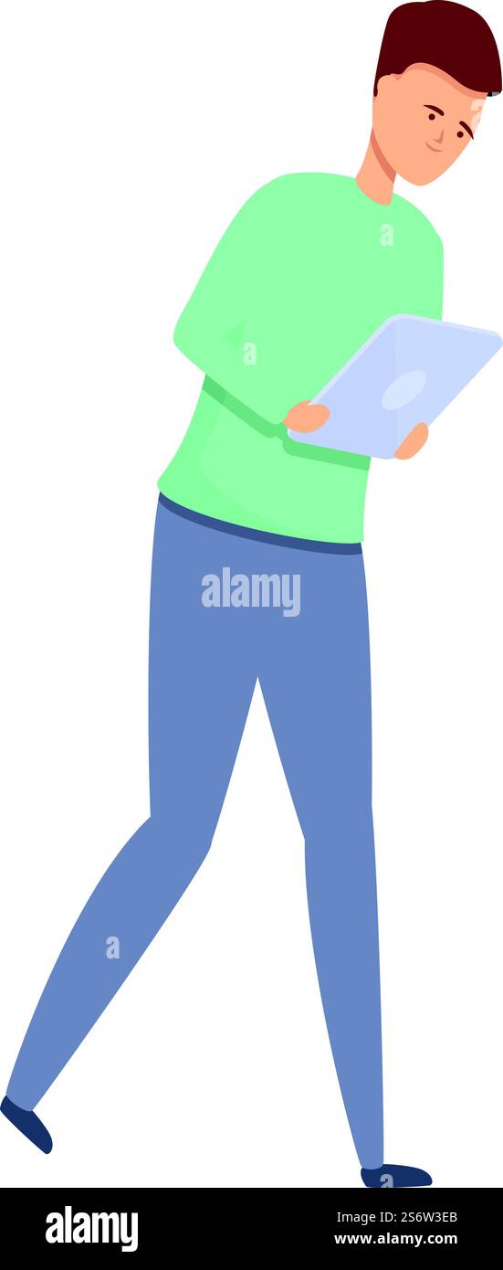 Cerca il vettore dei cartoni animati delle icone dei libri online. Lettura digitale. Archivio studenti. Cerca il vettore dei cartoni animati delle icone dei libri online. Lettura digitale Illustrazione Vettoriale