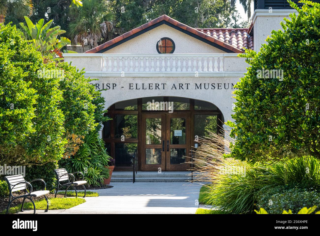 Il Crisp-Ellert Art Museum, situato nel campus del Flagler College nella storica St. Augustine, Florida. (USA) Foto Stock