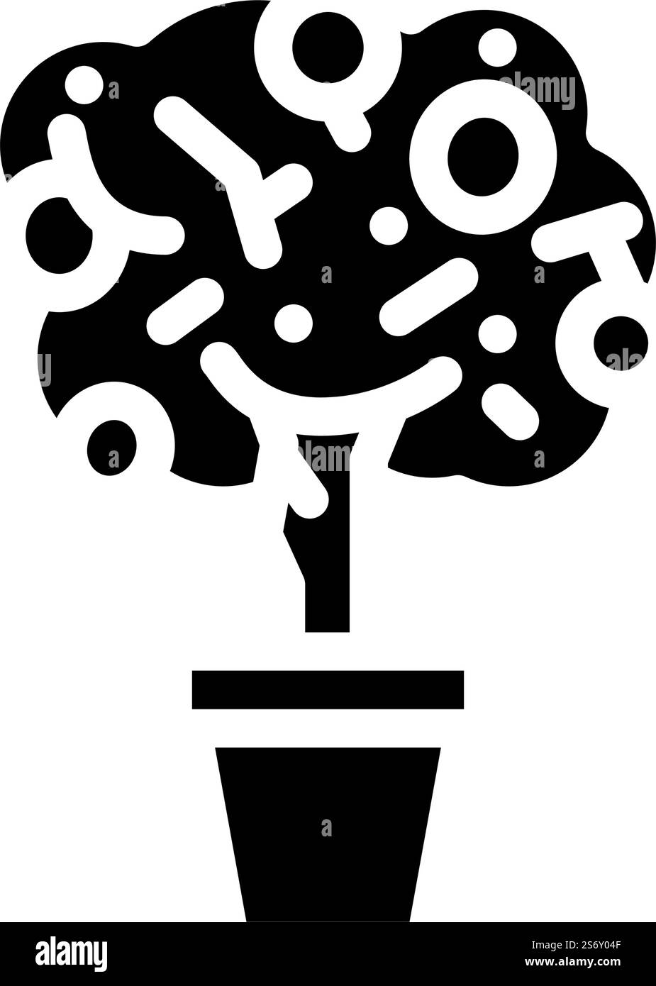 vettore decorativo dell'icona glifo al limone. insegna decorativa al limone. illustrazione del simbolo isolato. illustrazione vettoriale decorativa dell'icona del glifo al limone Illustrazione Vettoriale