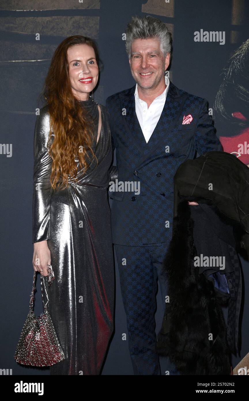 Anja Prinz und Christian Bracht bei der Premiere des Kinofilms 'Uppercut' im Kino in der Kulturbrauerei. Berlino, 17.01.2025 Foto Stock