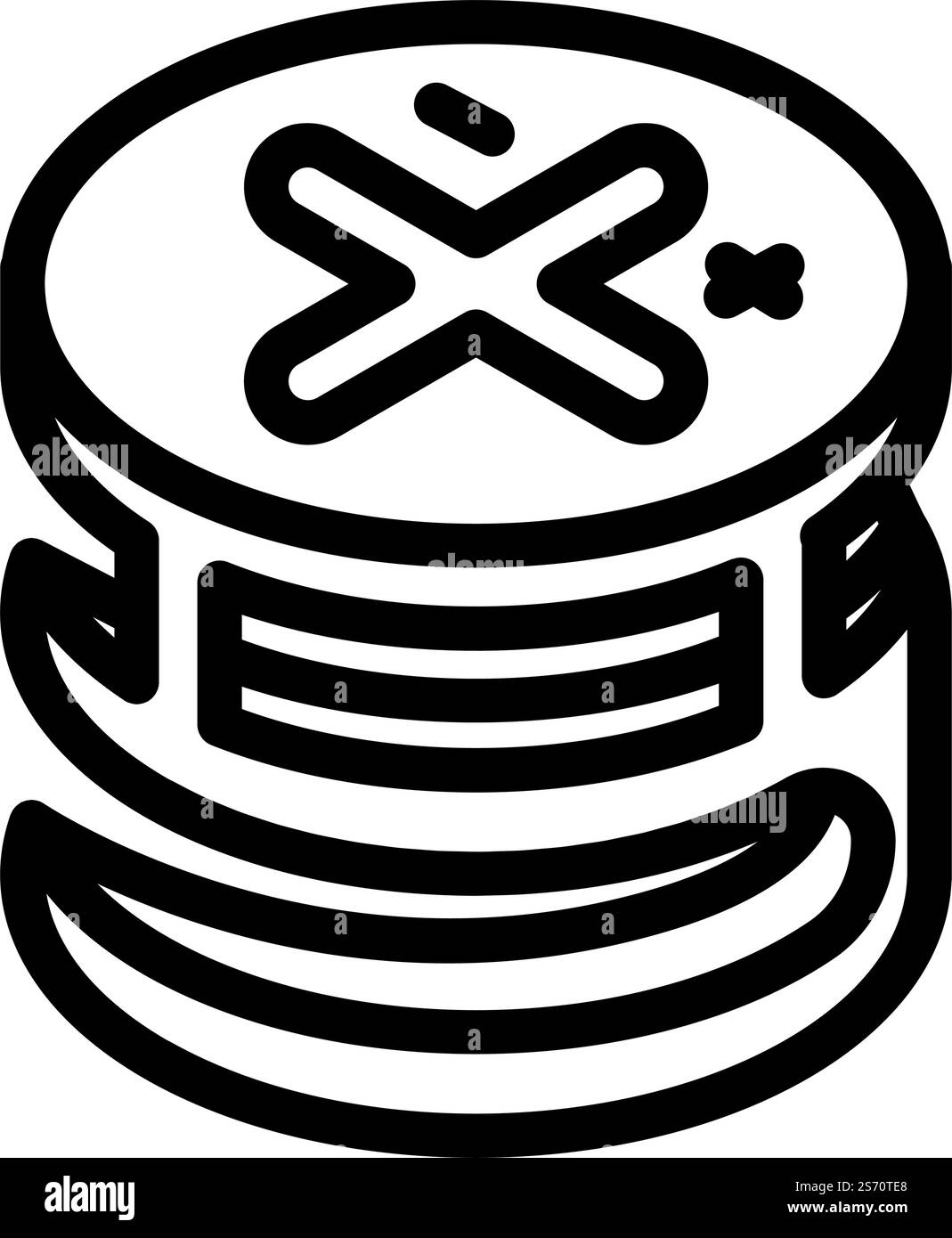 avvitare il vettore dell'icona della linea di assemblaggio a montaggio rapido. cartello di montaggio rapido a vite. illustrazione nera del simbolo del contorno isolato. avvitare l'illustrazione vettoriale dell'icona della linea di montaggio rapido Illustrazione Vettoriale