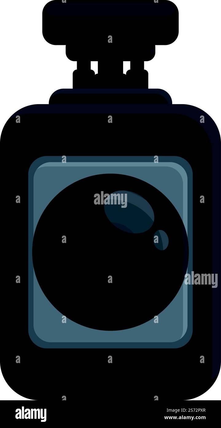 Vettore cartoni animati icona DVR. Videoregistratore. Unità della fotocamera. Vettore cartoni animati icona DVR. Videoregistratore Illustrazione Vettoriale