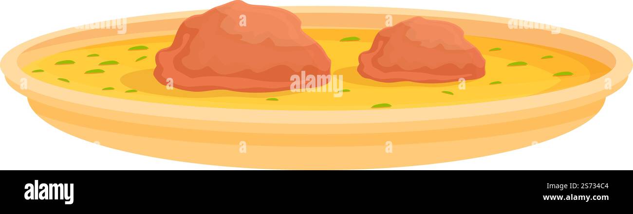 Icona zuppa rumena vettore cartoon. Paese nazionale. Grande unione. Icona zuppa rumena vettore cartoon. Paese nazionale Illustrazione Vettoriale