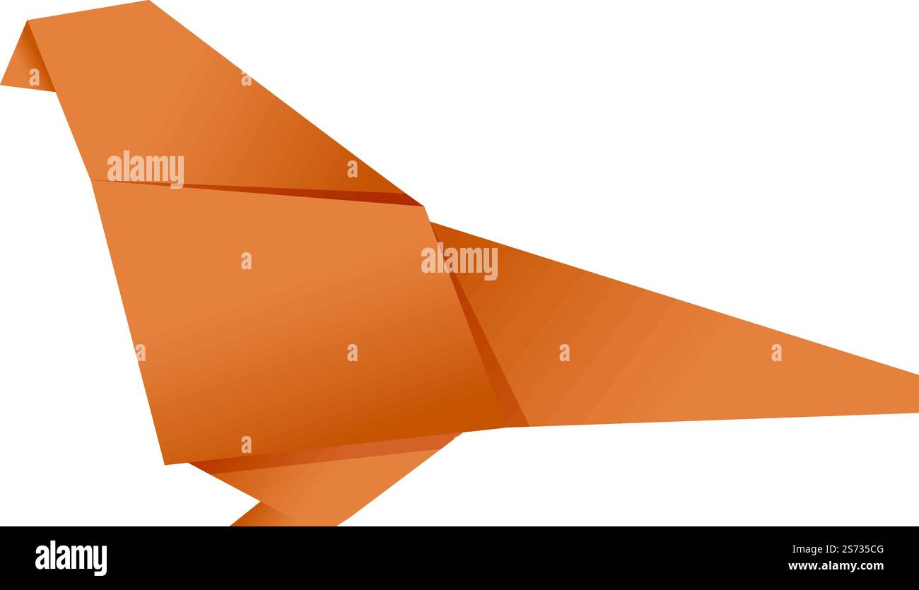 Vettore cartoni animati icona origami della città. Carta animale. Arte geometrica. Vettore cartoni animati icona origami della città. Carta animale Illustrazione Vettoriale