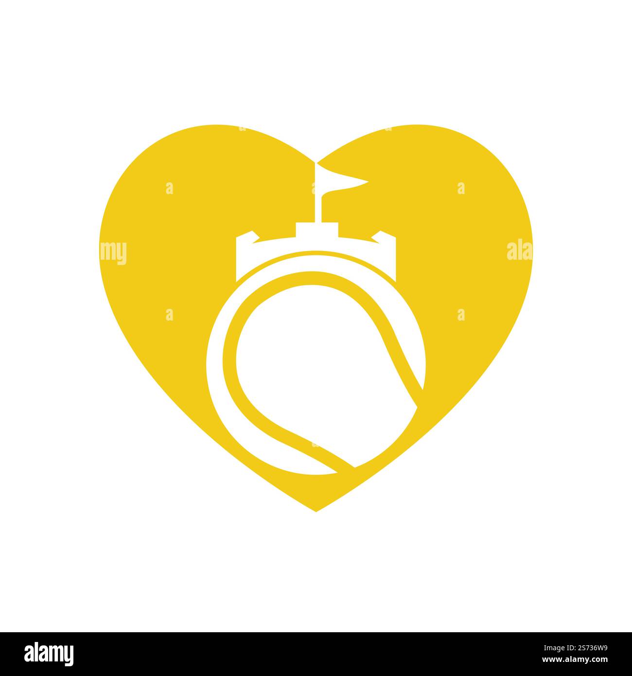 Tennis forte vettore logo design. Castello tennis icona design. Illustrazione Vettoriale