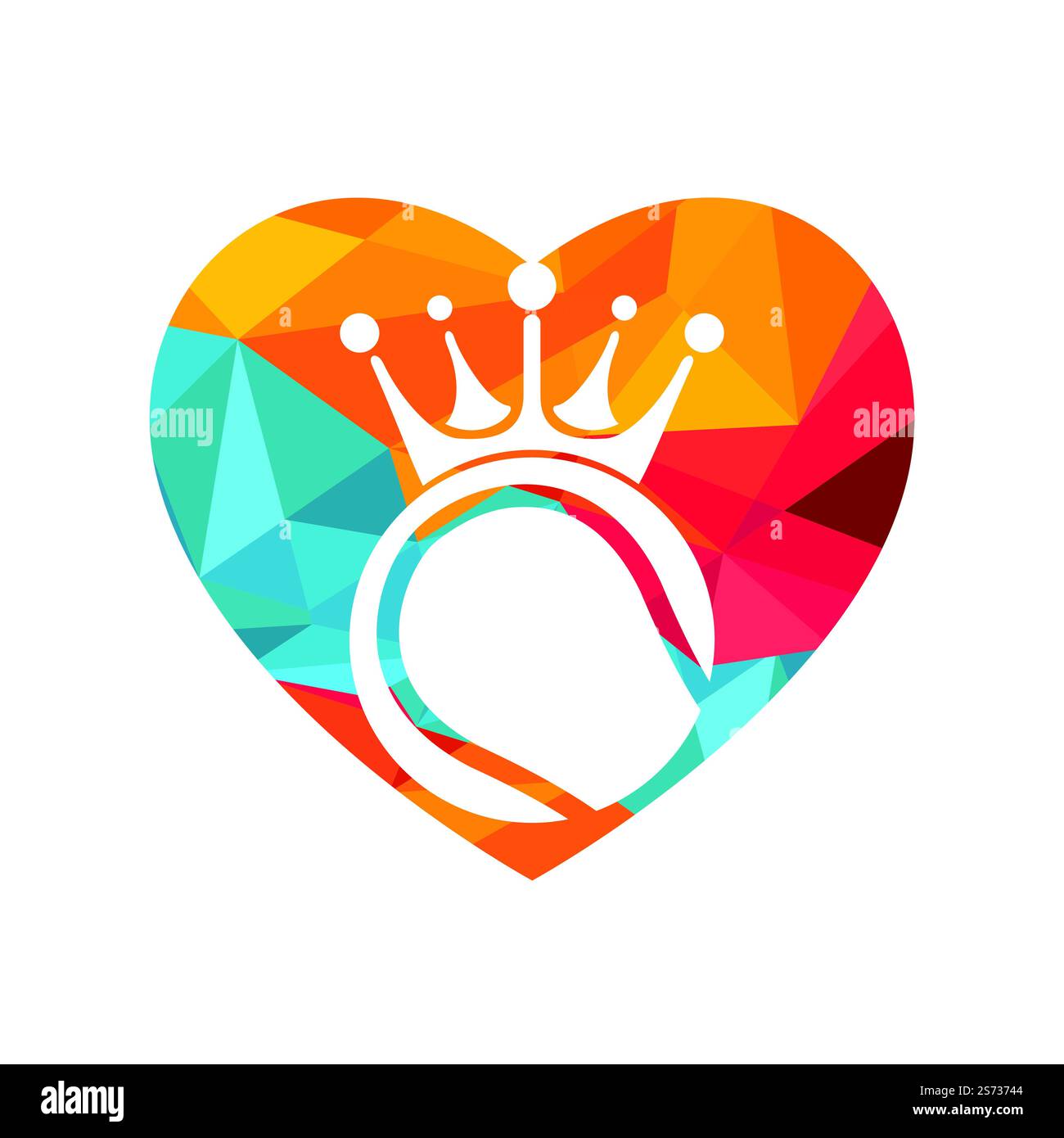 Tennis king design vettoriale logo. Palla da tennis e modello con icona a forma di corona. Illustrazione Vettoriale