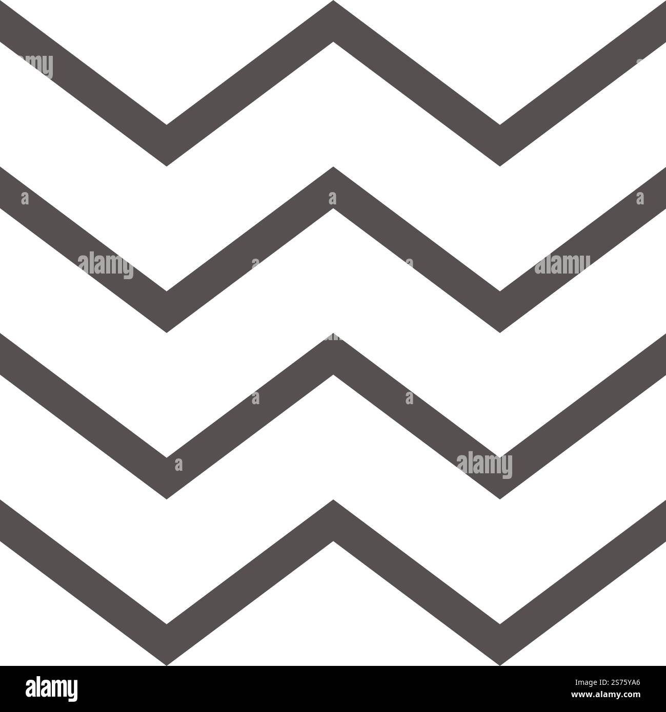 Ornamenti decorativi a zig zag. Motivi geometrici, ornamenti con linee curve, vibrazioni natalizie. Motivo senza cuciture, carta da parati o decorazioni in carta da imballaggio, stampa di sfondo in tessuto. Vettore in stile piatto. Ornamenti decorativi a zig zag. Motivo geometrico, linea curva Illustrazione Vettoriale