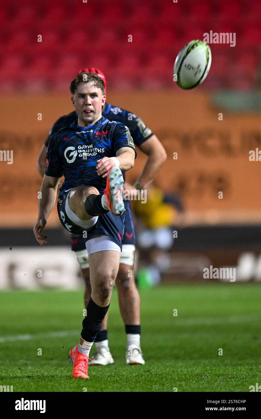 EPCR Challenge Cup Parc y Scarlets, Llanelli, Galles 18/01/2025 Scarlets vs RC Vannes Foto Stock