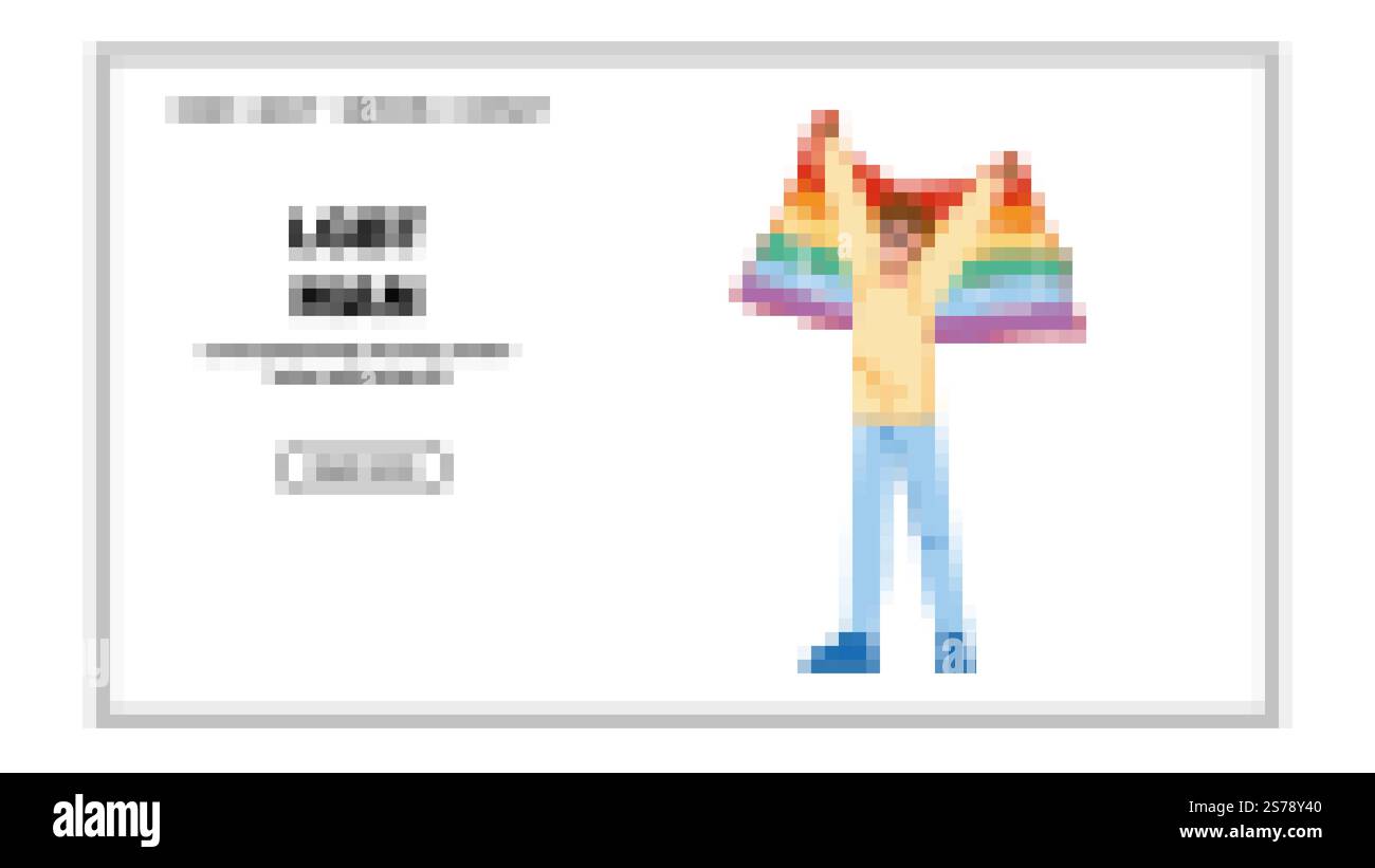 vettore uomo lgbt. coppia maschile, amore gay, giovani uomini, felice, omosessuale adulto, due illustrazioni di cartoni animati gay man web flat. vettore uomo lgbt Illustrazione Vettoriale