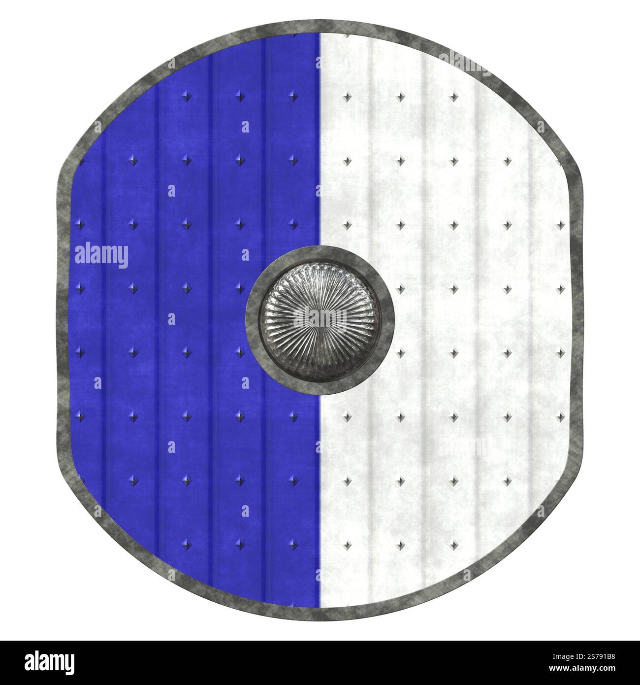 Una illustrazione di una bella viking trama della protezione Foto Stock