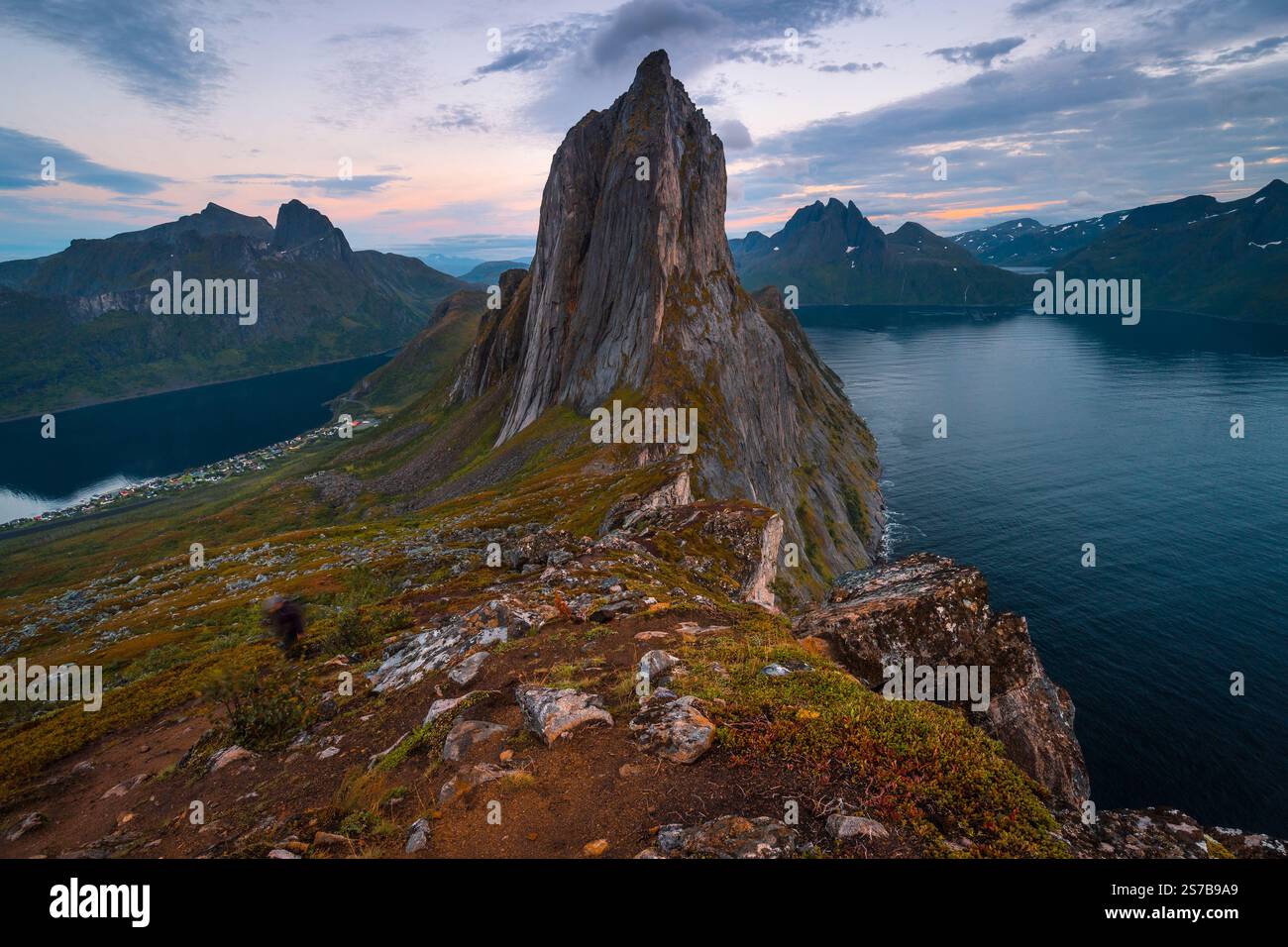 Meravigliosa natura della Norvegia Foto Stock