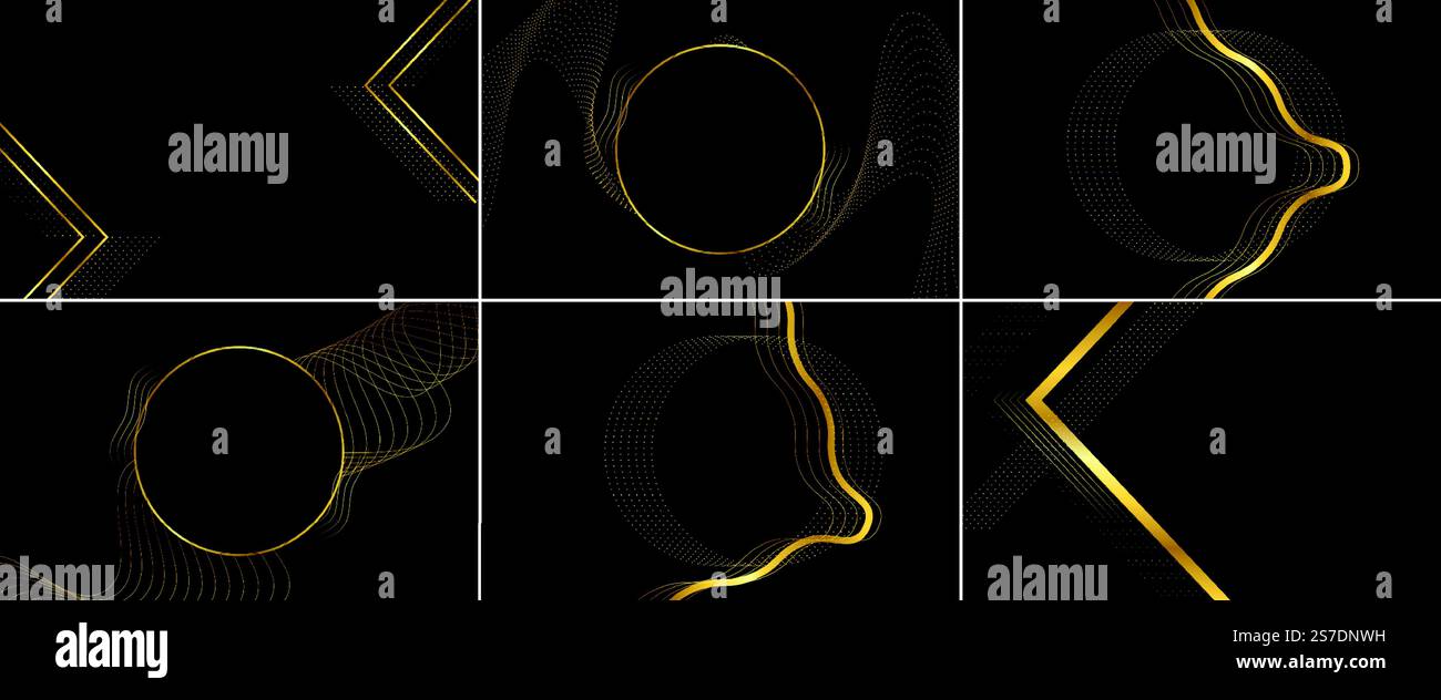 Texture oro glitter con una combinazione di colori sfumati Illustrazione Vettoriale