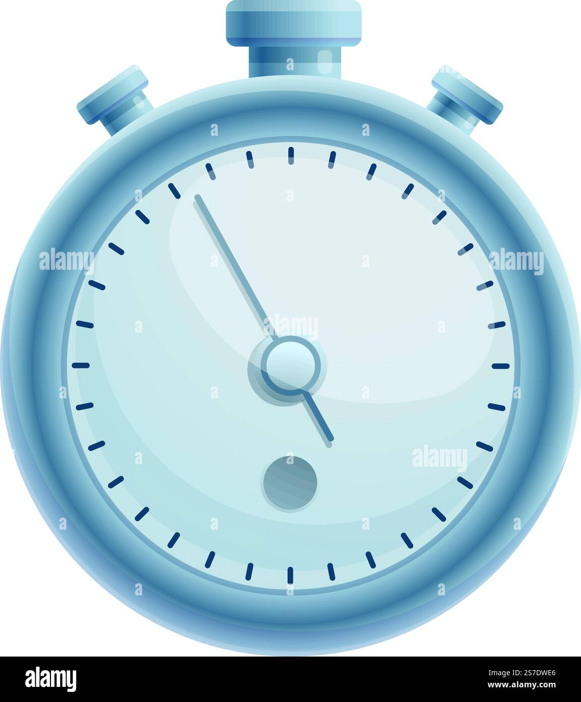 Vettore cartoni animati icona cronometro velocità. Orologio timer. Tempo di visualizzazione. Vettore cartoni animati icona cronometro velocità. Orologio timer Illustrazione Vettoriale