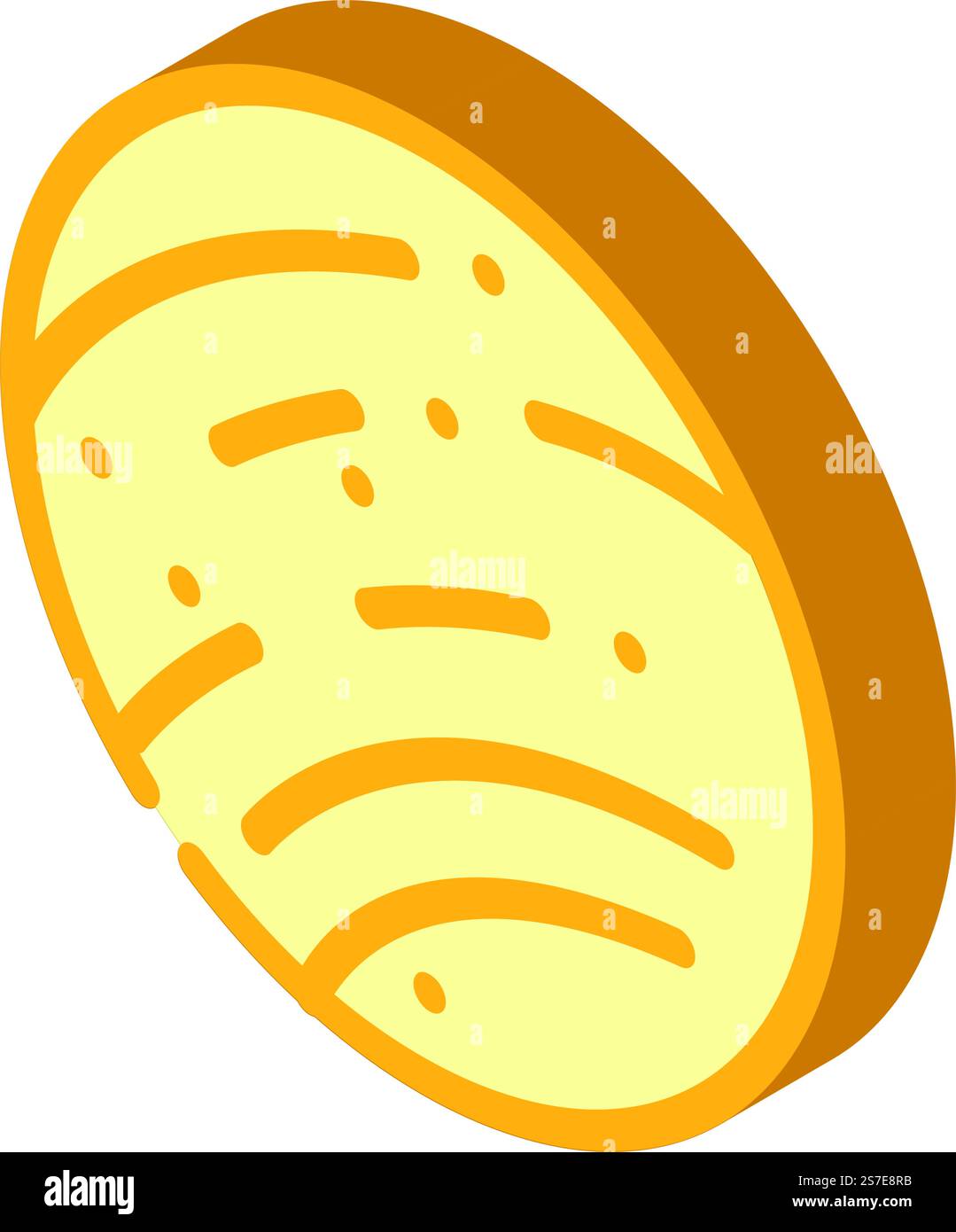 vettore icona isometrico del pianeta venere. segno del pianeta venere. illustrazione del simbolo isolato. illustrazione vettoriale dell'icona isometrica del pianeta venere Illustrazione Vettoriale