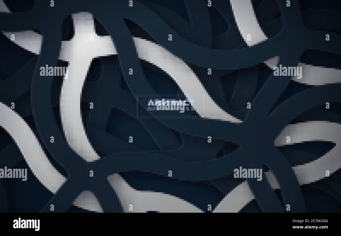 Sfondo blu. La geometria di sfondo astratto blu scuro risplende e il vettore degli elementi di livello per la progettazione di presentazioni. Progettazione vettoriale per aziende, aziende, istituzioni, feste, feste, seminario e colloqui Illustrazione Vettoriale