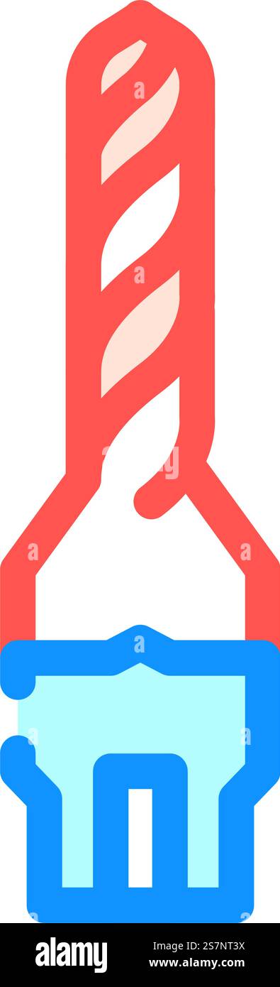 vettore icona colore ingegnere meccanico materiali utensili. firma ingegnere meccanico dei materiali per utensili. illustrazione del simbolo isolato. illustrazione vettoriale dell'icona dei colori dell'ingegnere meccanico dei materiali per utensili Illustrazione Vettoriale