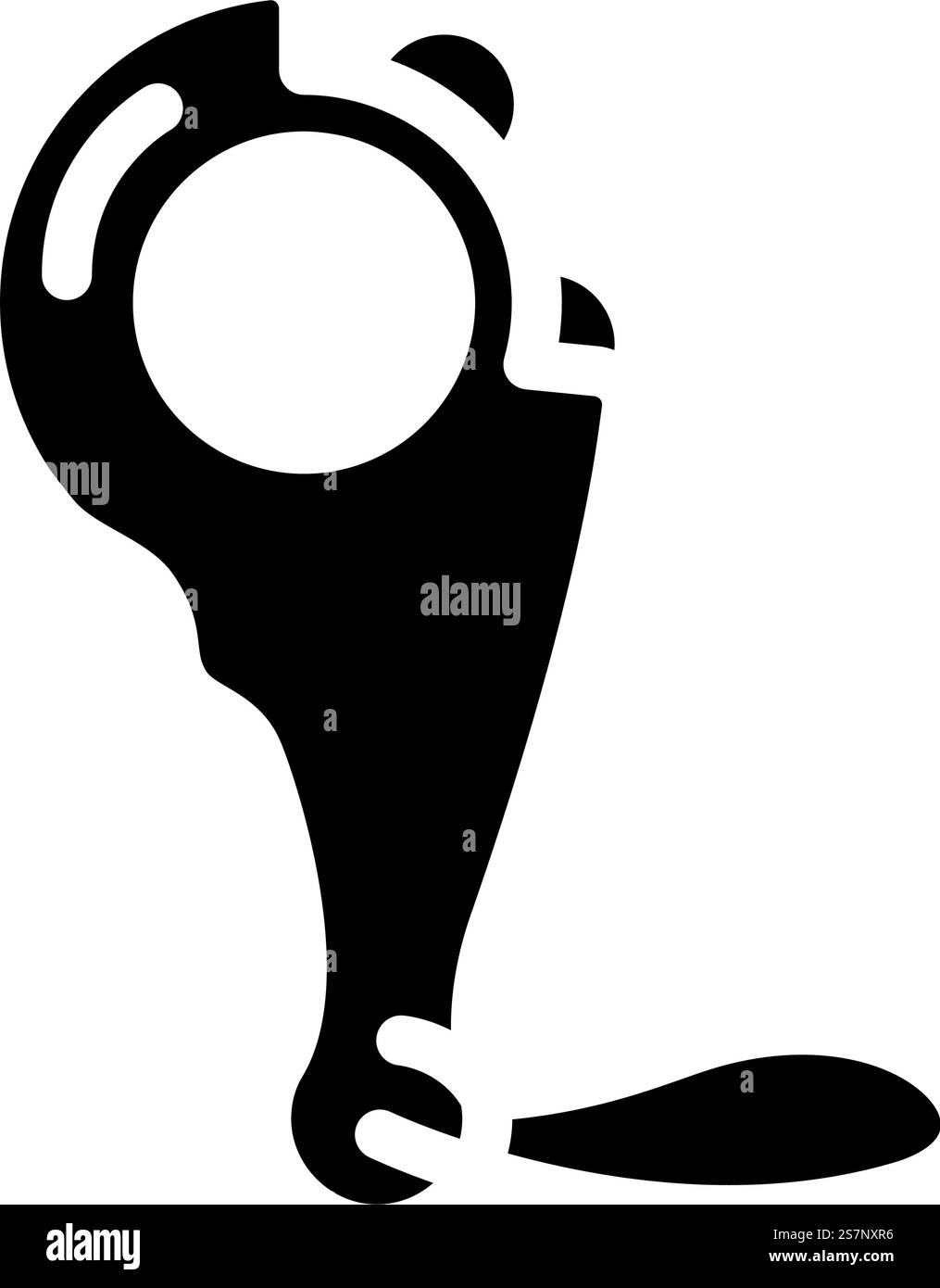 tasbih islam musulmano glifo icona vettore. tasbih islam segno musulmano. illustrazione del simbolo isolato. illustrazione vettoriale dell'icona del glifo musulmano tasbih islam Illustrazione Vettoriale