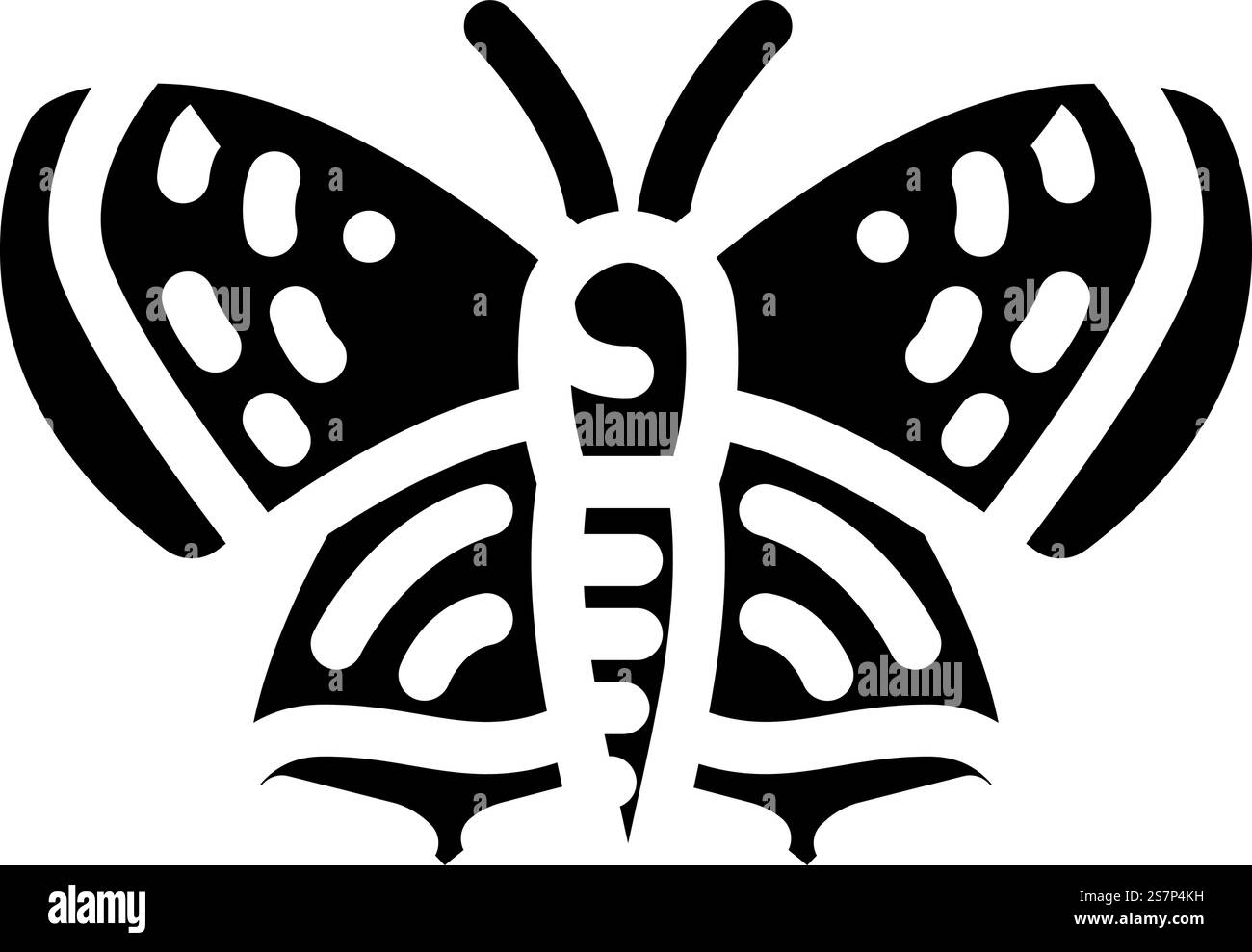 vettore icona del glifo di insetto di rame americano. segno di insetto di rame americano. illustrazione del simbolo isolato. illustrazione vettoriale dell'icona del glifo degli insetti di rame americano Illustrazione Vettoriale