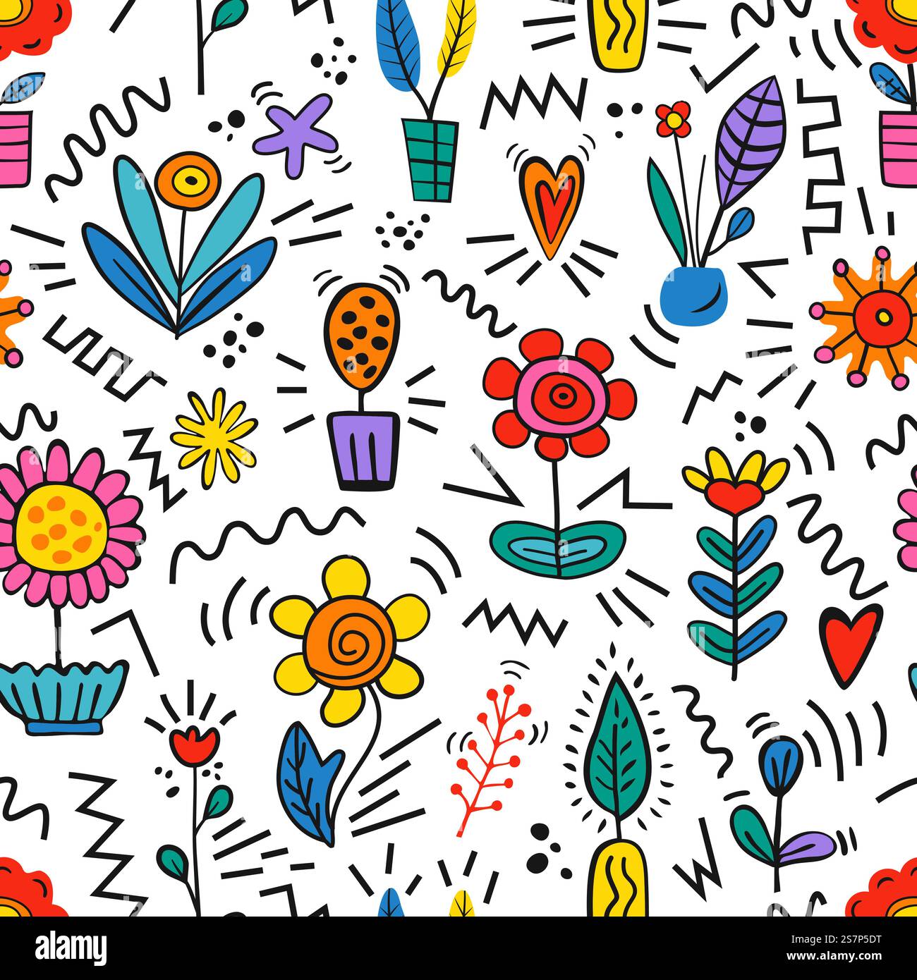 Motivo senza cuciture con forme, foglie e fiori naturali. Foglie astratte contemporanee e alla moda ed elementi botanici. Motivo senza cuciture con forme, foglie e fiori naturali. Foglie moderne astratte e contemporanee ed elementi botanici Illustrazione Vettoriale