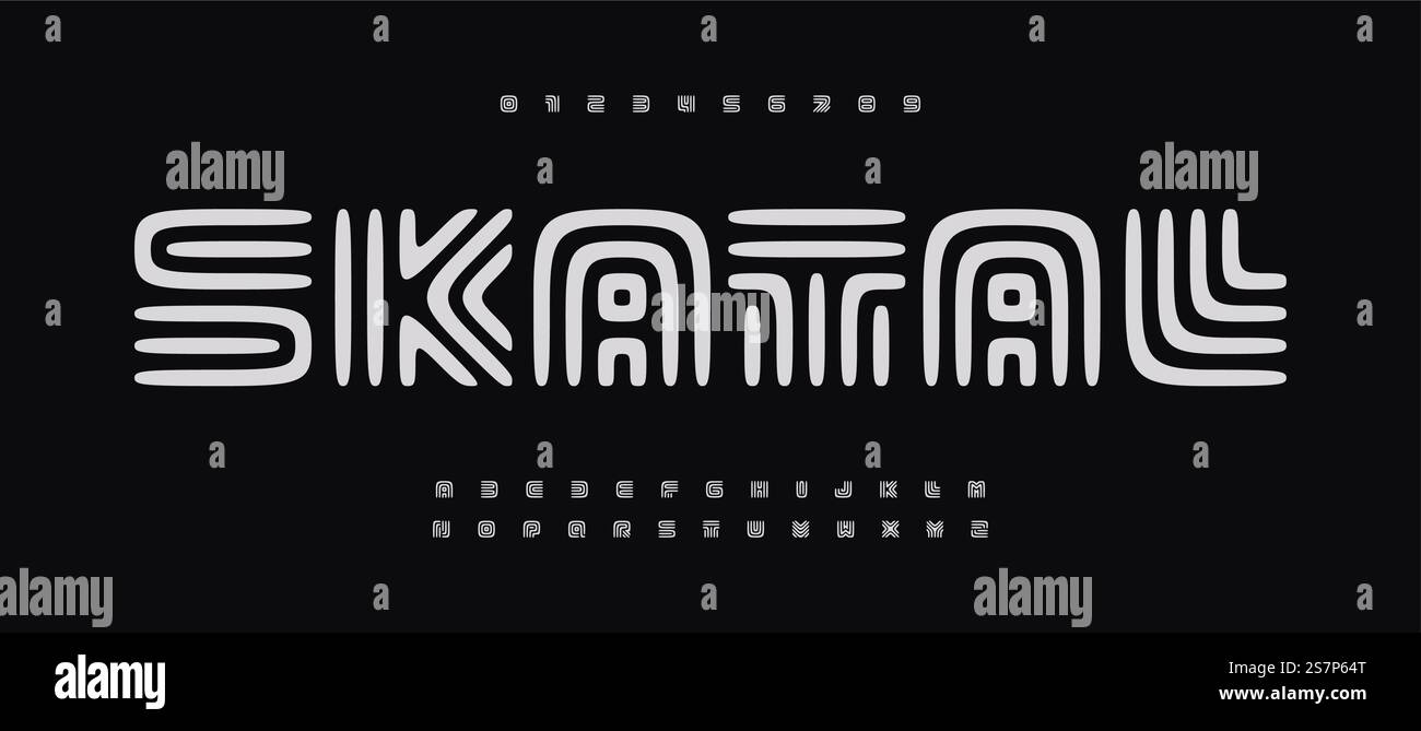 Antico font grotta lettere alfabetiche tipografia runica. Design tipografico geometrico. Set di lettere disegnate a mano per logo, monogramma celtico e lettere tshirt. Tipo di vettore isolato. . Antico font grotta lettere alfabetiche tipografia runica. Design tipografico geometrico. Set di lettere disegnate a mano per logo, monogramma celtico e lettere tshirt. Tipo di vettore isolato Illustrazione Vettoriale