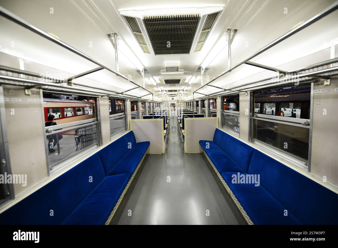 Il museo ferroviario di Omiya, Saitama, Giappone. Foto Stock