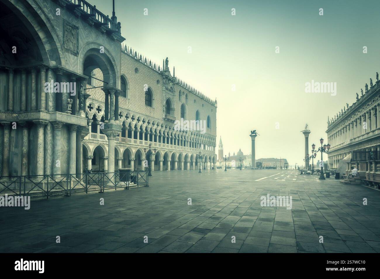 Una immagine della splendida Venezia in Italia Foto Stock