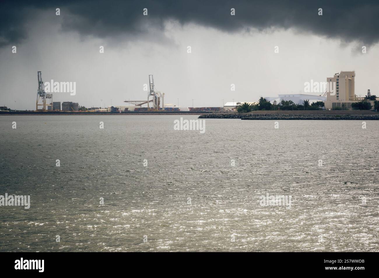 Un'immagine del porto di Townsville Australia Foto Stock