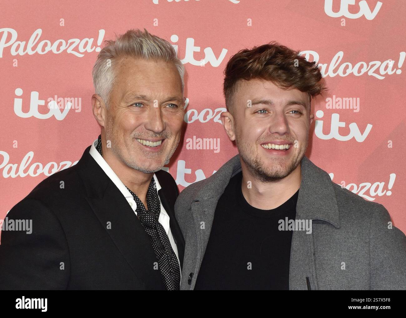 Martin Kemp e Roman Kemp partecipano a "ITV Palooza!" Alla Royal Festival Hall di Londra, Inghilterra. Martedì 23 novembre 2021 Foto Stock