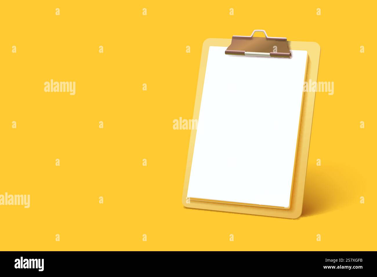 Comunicazione degli appunti, pagina del servizio di gestione, business paper. Vettore Illustrazione Vettoriale