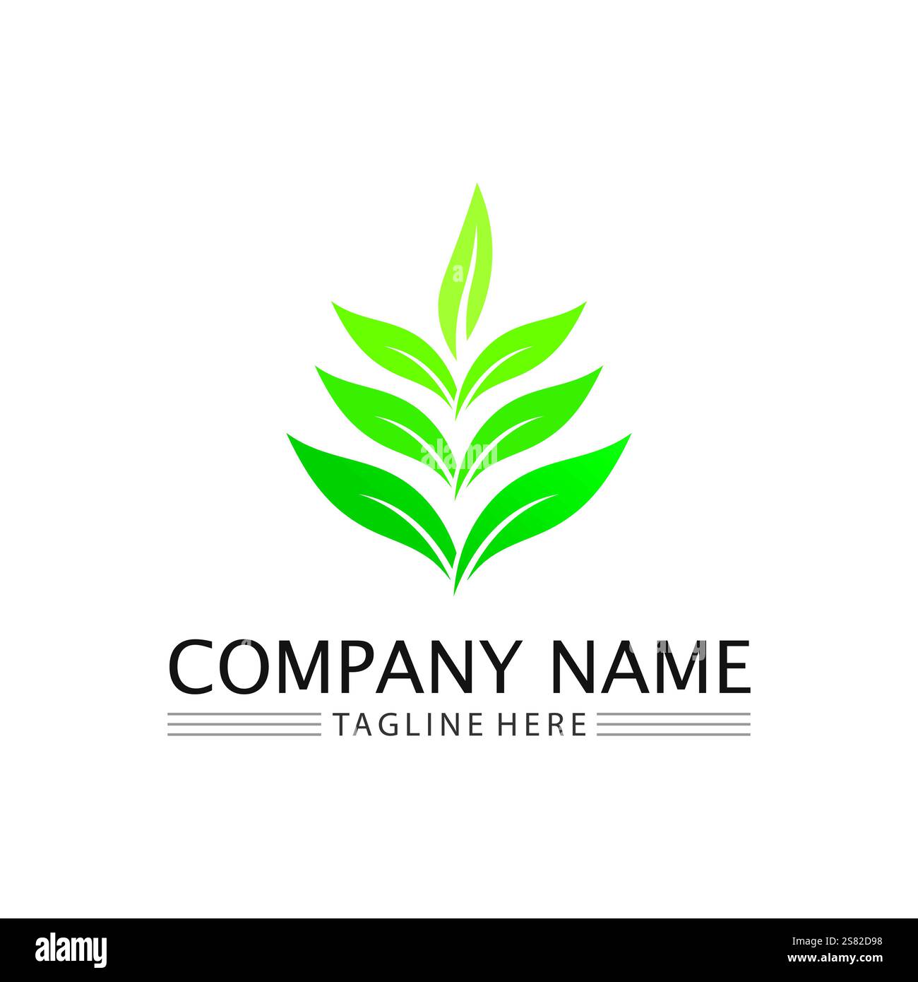 Icona del logo dell'albero illustrazione vettoriale design.silhouette vettoriale di un albero modelli di logo dell'albero e radici albero della vita disegno Illustrazione Vettoriale