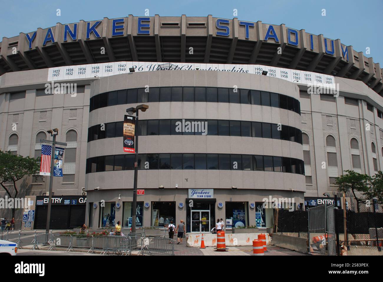 La casa che Babe costruisce. Yankee Stadium di New York. Foto Stock