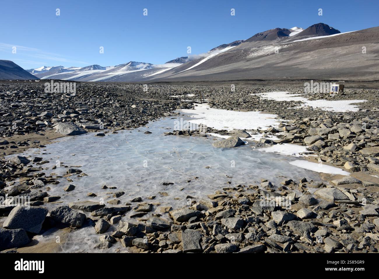 Wright Valley, McMurdo Dry Valley Foto Stock