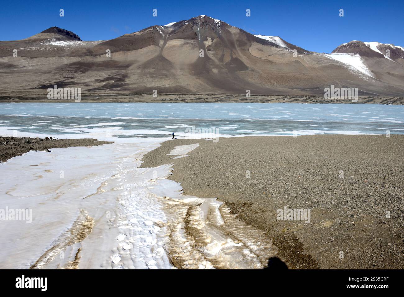 Wright Valley, McMurdo Dry Valley Foto Stock