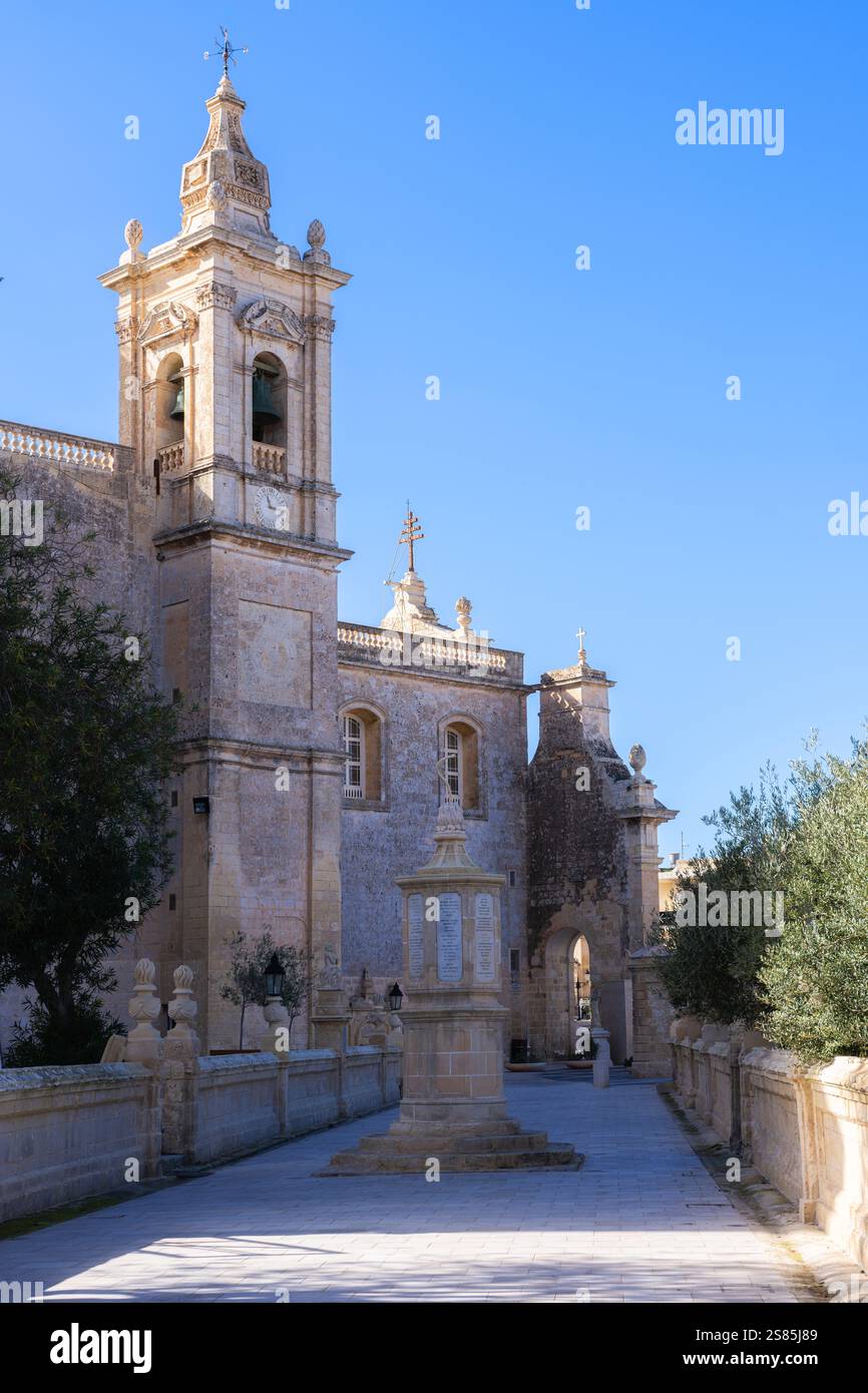 Basilica di San Paolo, Rabat, Malta Foto Stock