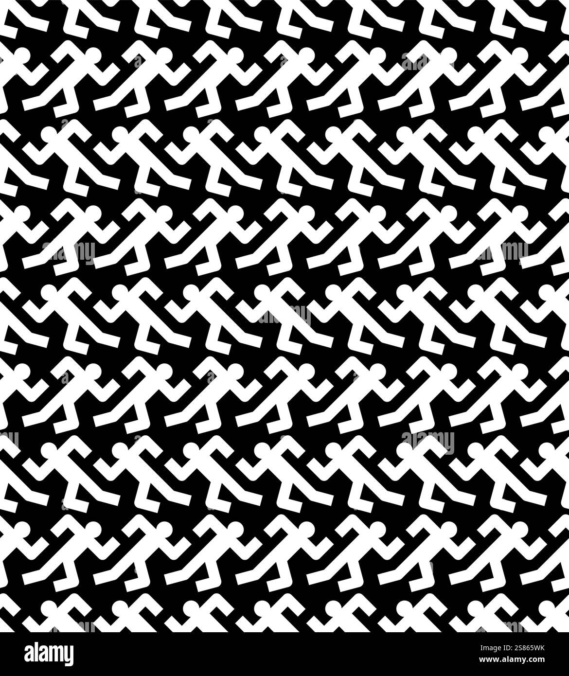 Esecuzione uniforme. Esegui sfondo. Illustrazione Vettoriale