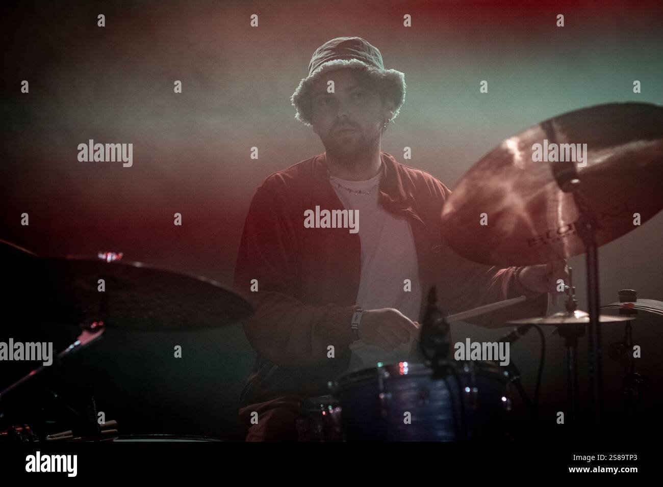 Clothing Club live in concerto al VolumeVillage, Aarhus, Danimarca Foto Stock