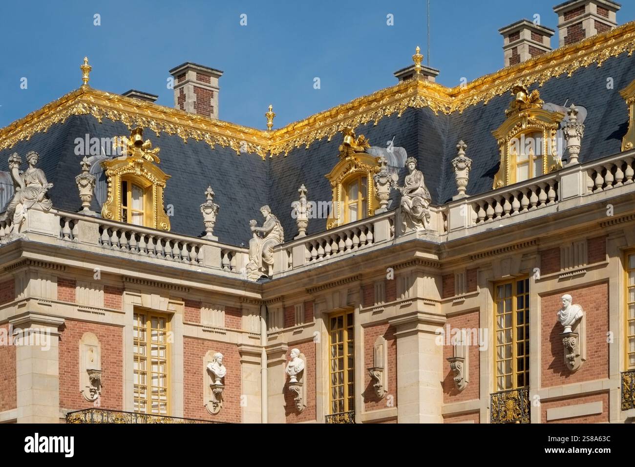 Versailles, Francia. Palazzo di Versailles Foto Stock