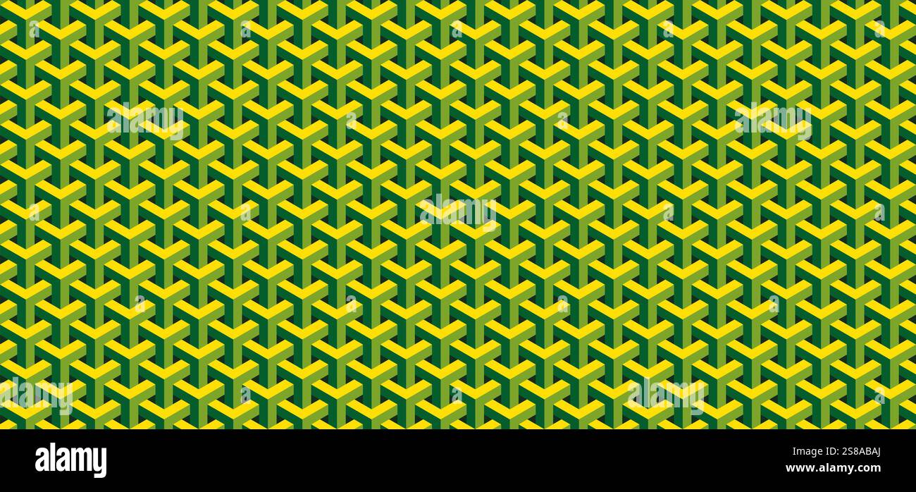 Sfondo della ripetizione geometrica astratta Foto Stock