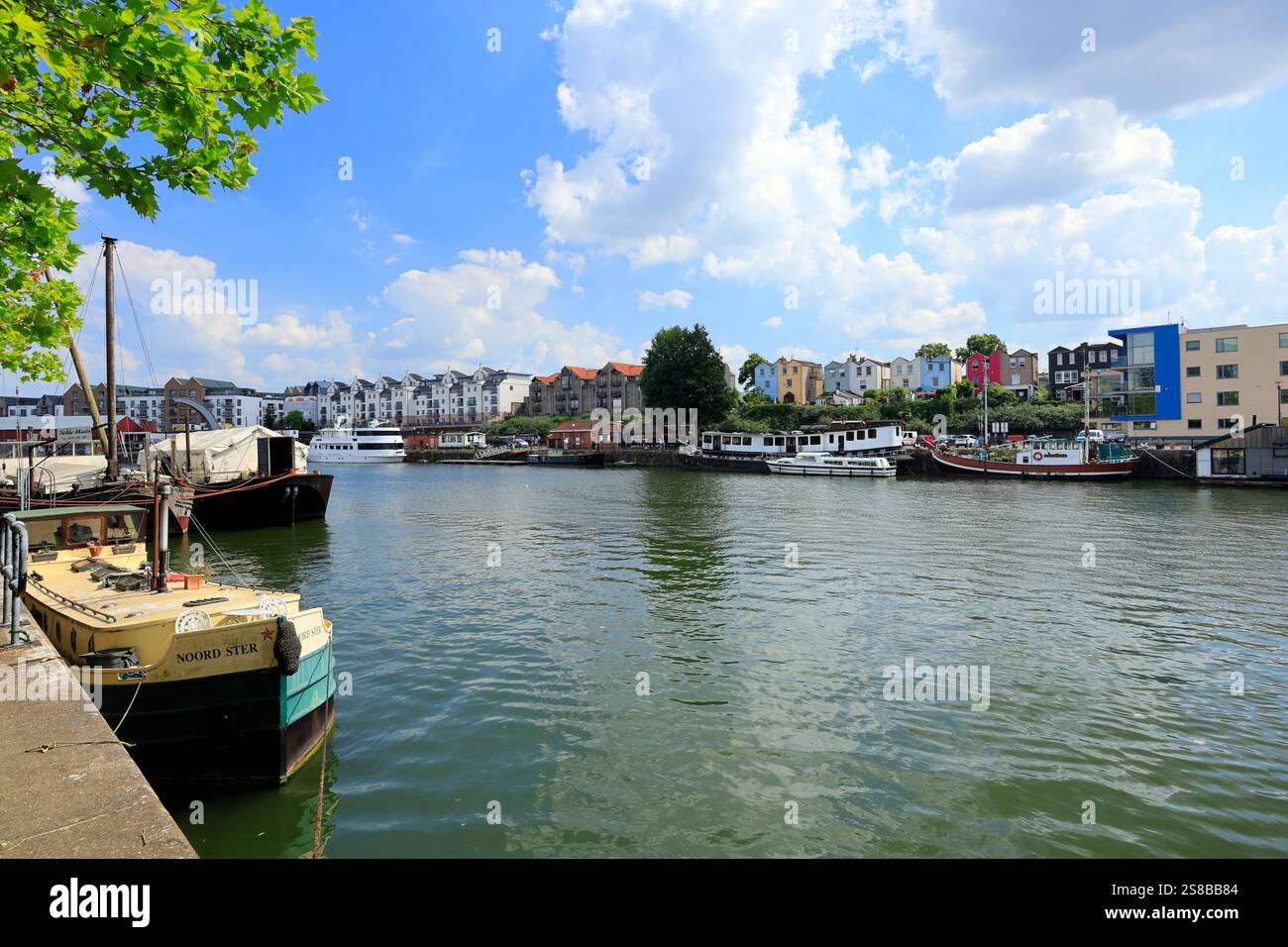 Porto galleggiante, Bristol. Foto Stock