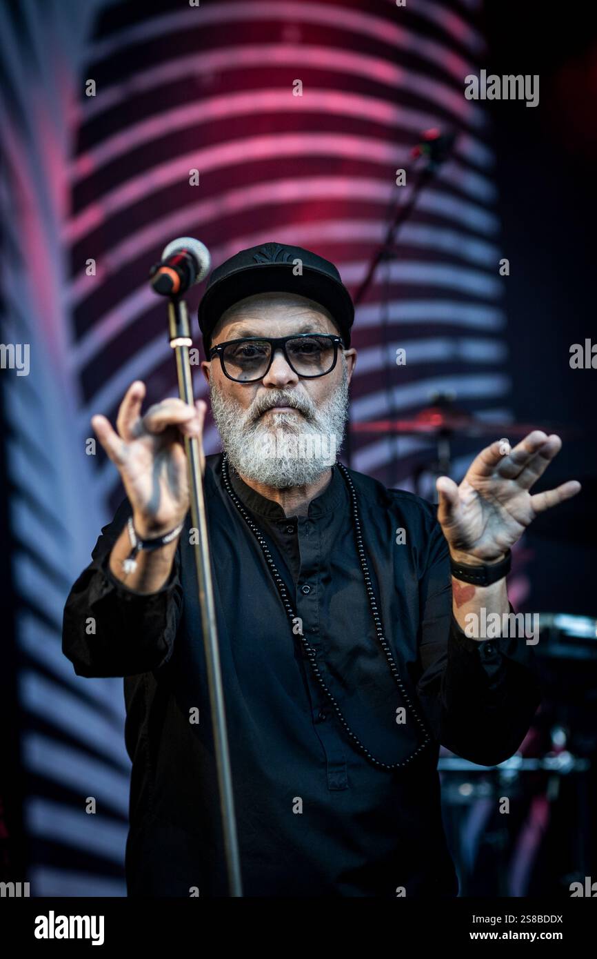 Baal live in concerto al GrimFest, Aarhus, Danimarca Foto Stock